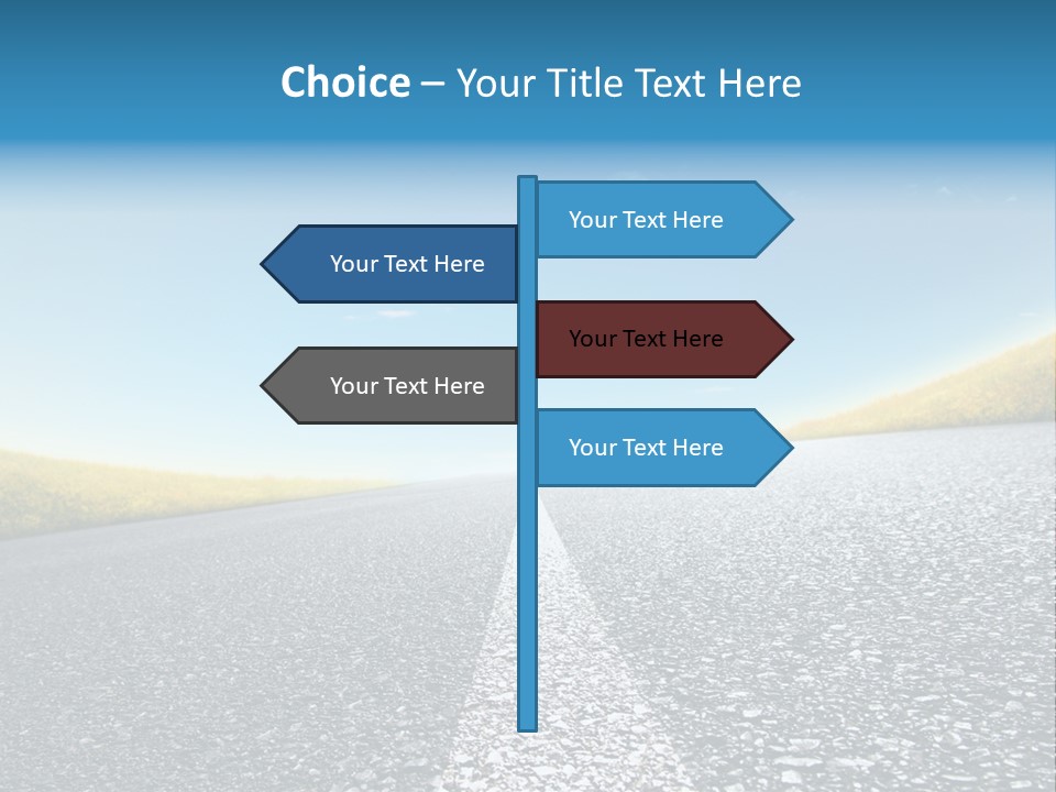 Countryside View Router PowerPoint Template