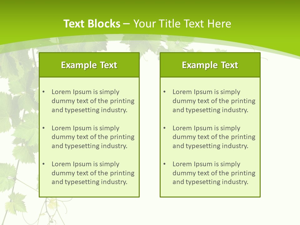 Grow Healthy Rural PowerPoint Template