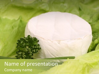 Cheese Grey Healthy PowerPoint Template