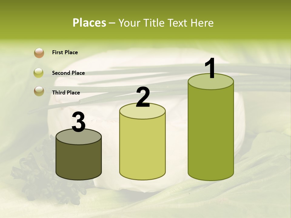 Macro Cargo Salad PowerPoint Template
