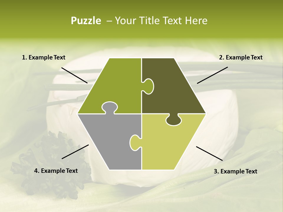 Macro Cargo Salad PowerPoint Template