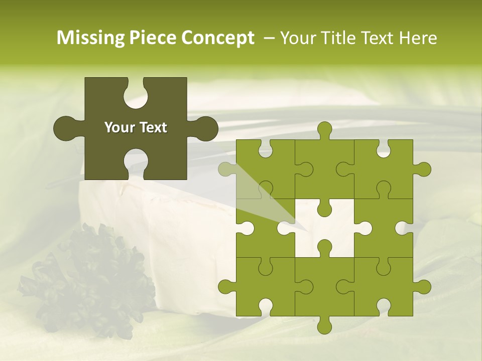 Macro Cargo Salad PowerPoint Template