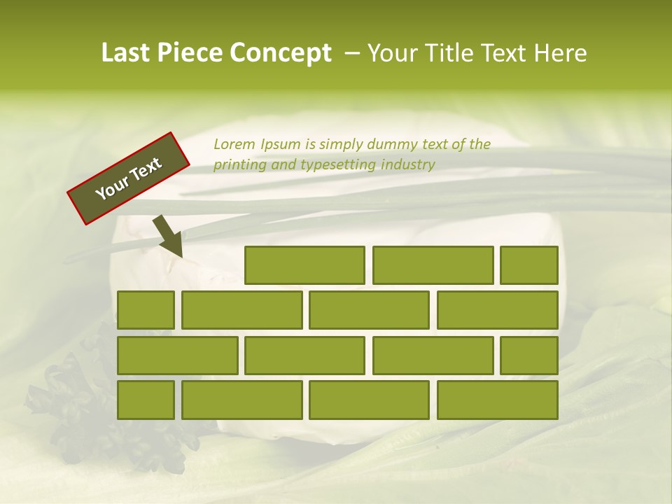 Macro Cargo Salad PowerPoint Template