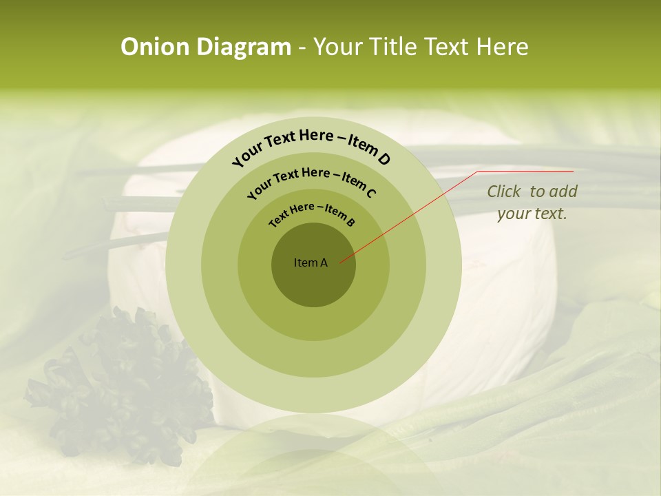 Macro Cargo Salad PowerPoint Template