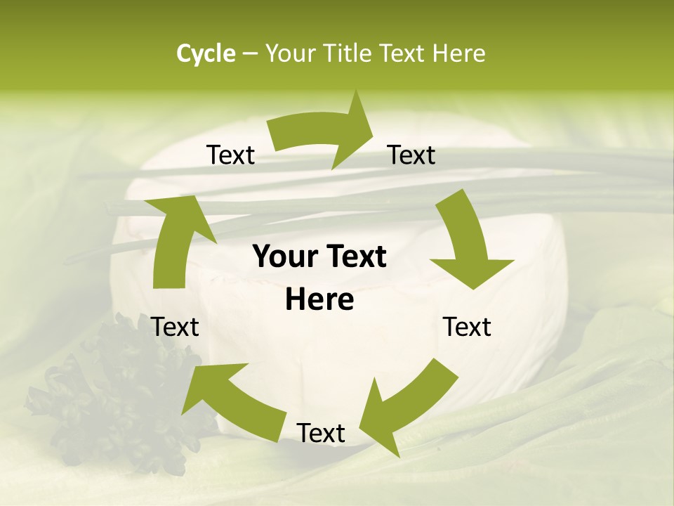 Macro Cargo Salad PowerPoint Template
