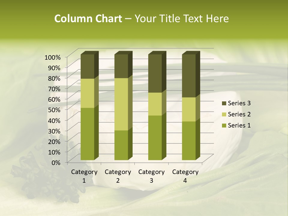 Macro Cargo Salad PowerPoint Template