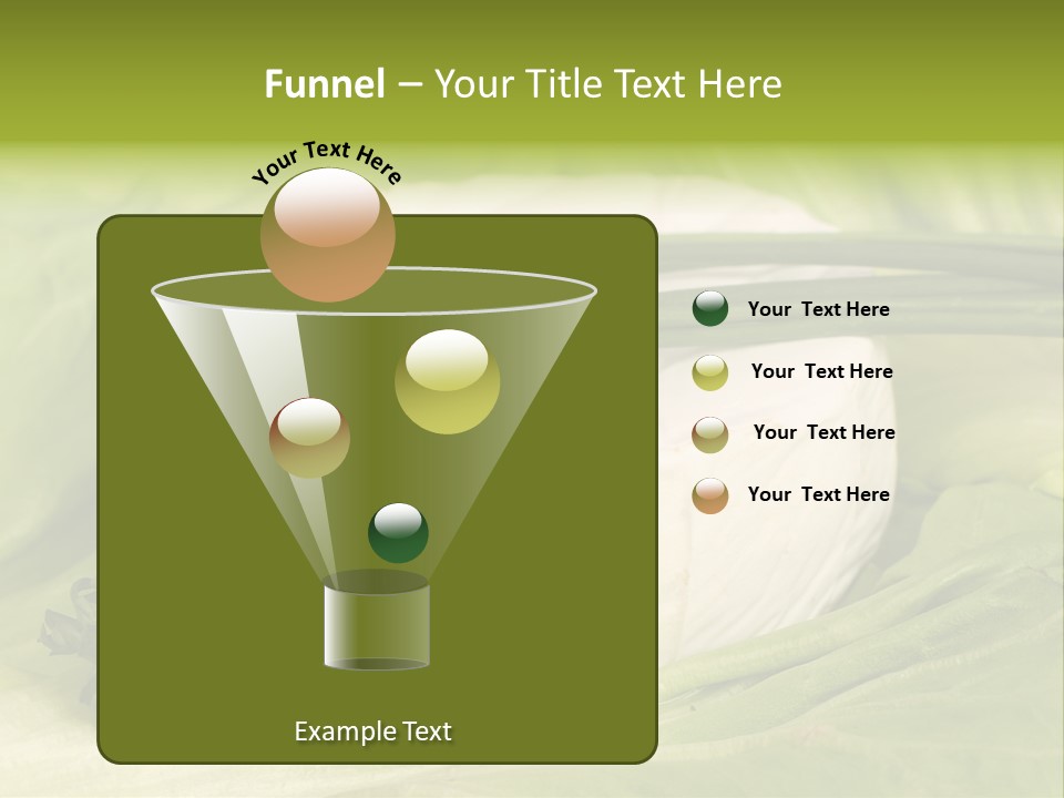 Macro Cargo Salad PowerPoint Template