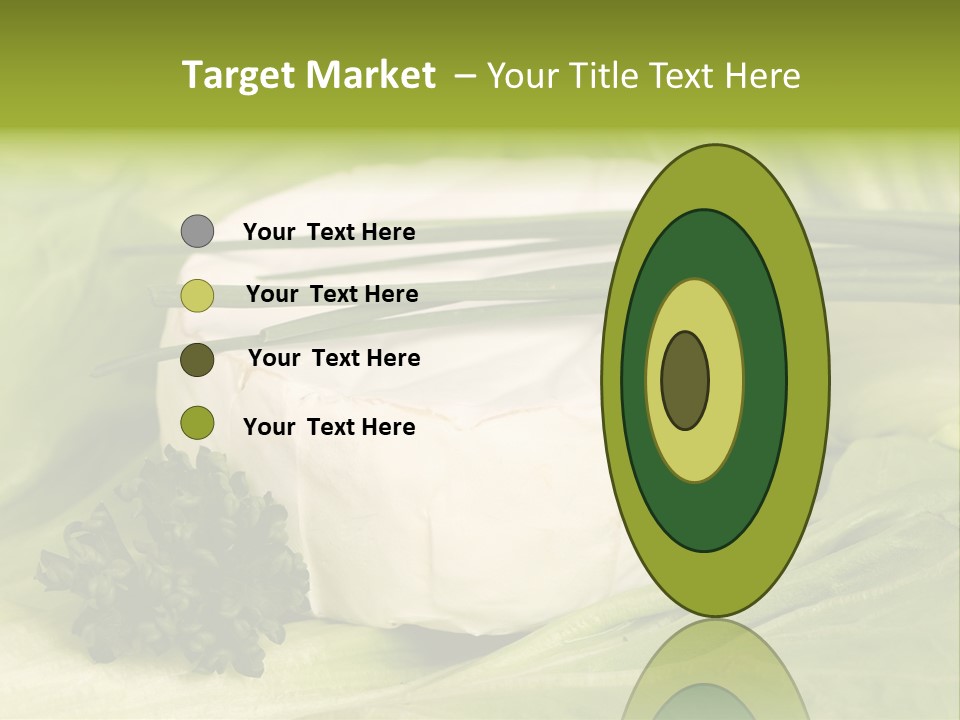 Macro Cargo Salad PowerPoint Template