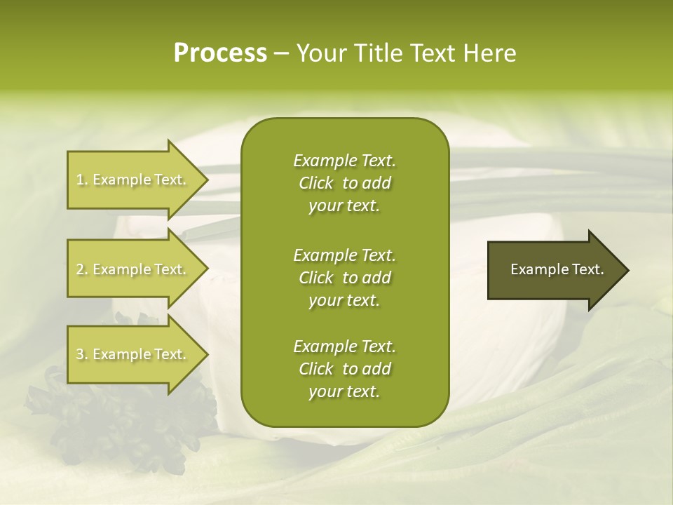 Macro Cargo Salad PowerPoint Template