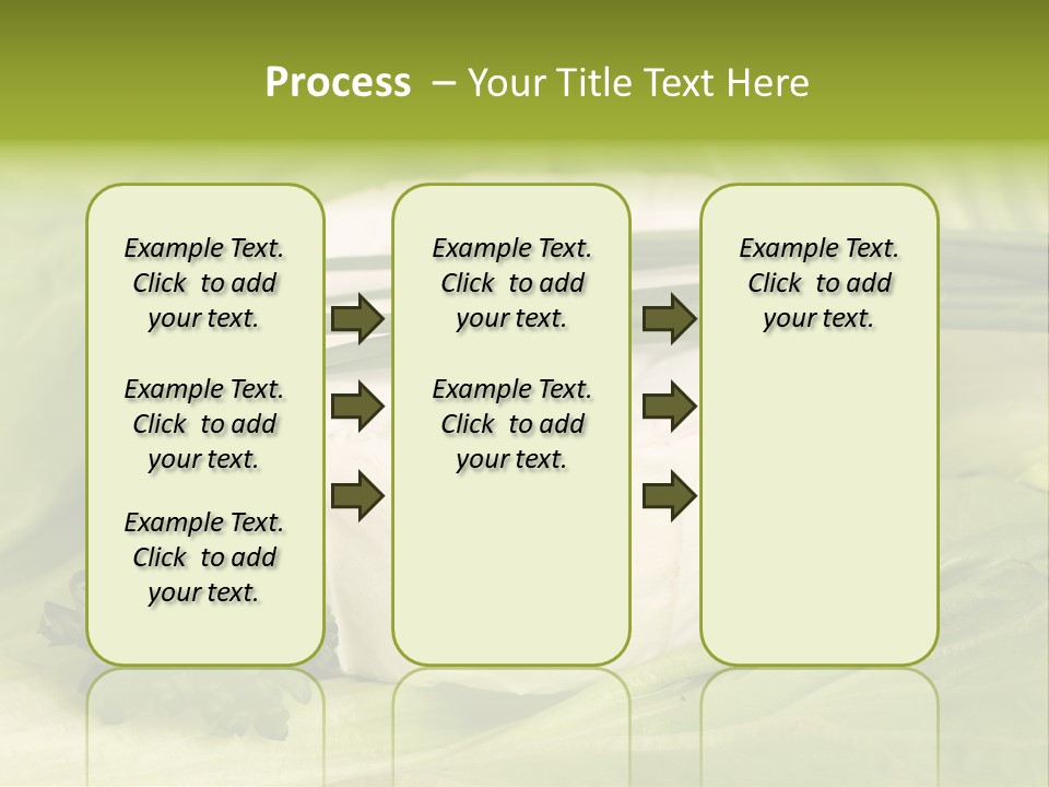Macro Cargo Salad PowerPoint Template