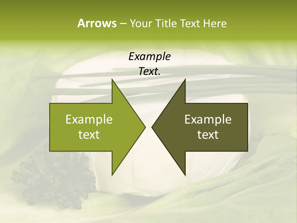 Macro Cargo Salad PowerPoint Template
