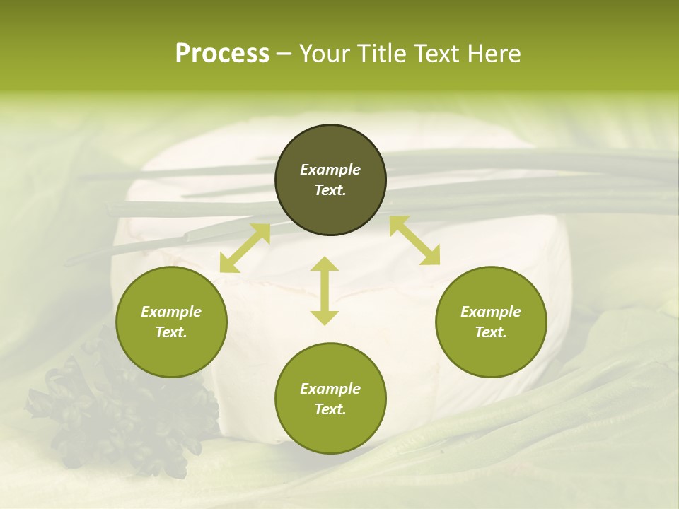 Macro Cargo Salad PowerPoint Template