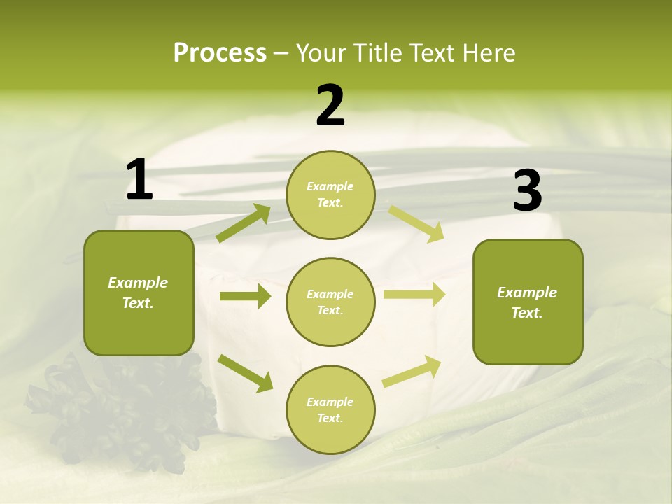 Macro Cargo Salad PowerPoint Template