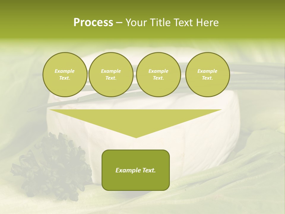 Macro Cargo Salad PowerPoint Template