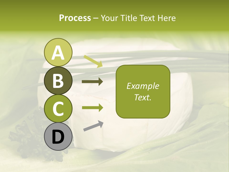 Macro Cargo Salad PowerPoint Template