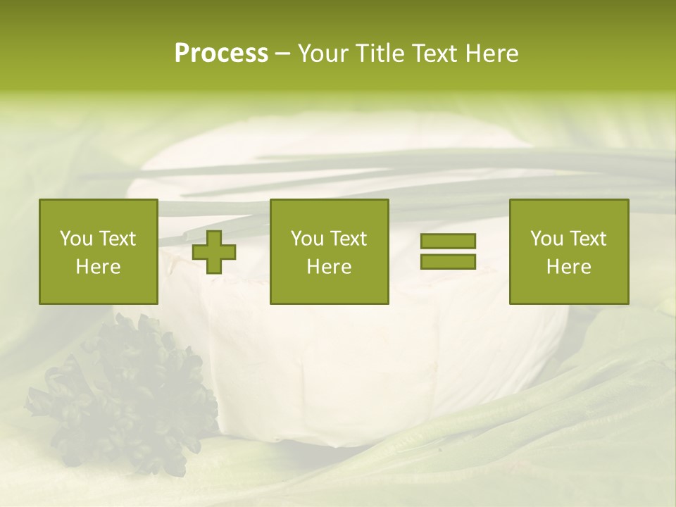 Macro Cargo Salad PowerPoint Template