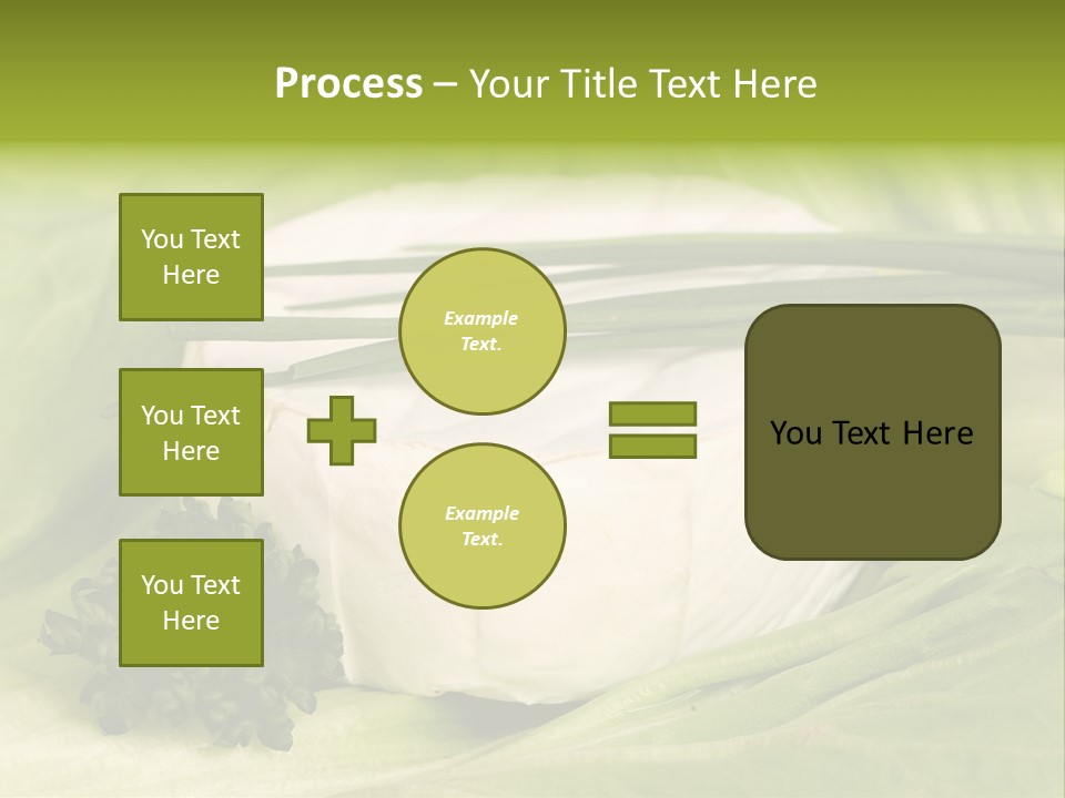 Macro Cargo Salad PowerPoint Template