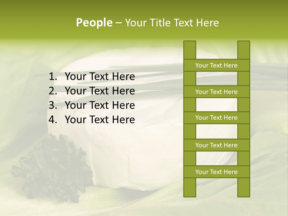 Macro Cargo Salad PowerPoint Template