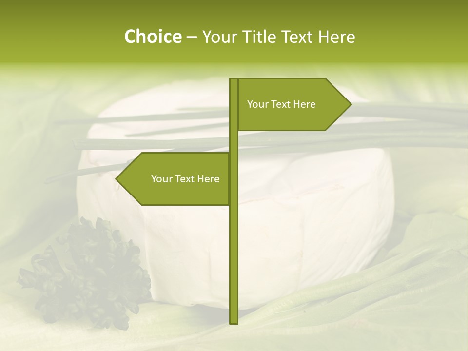 Macro Cargo Salad PowerPoint Template