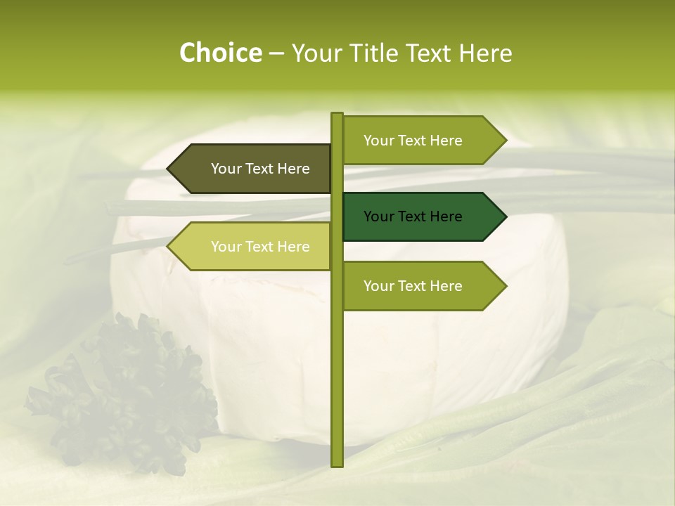 Macro Cargo Salad PowerPoint Template