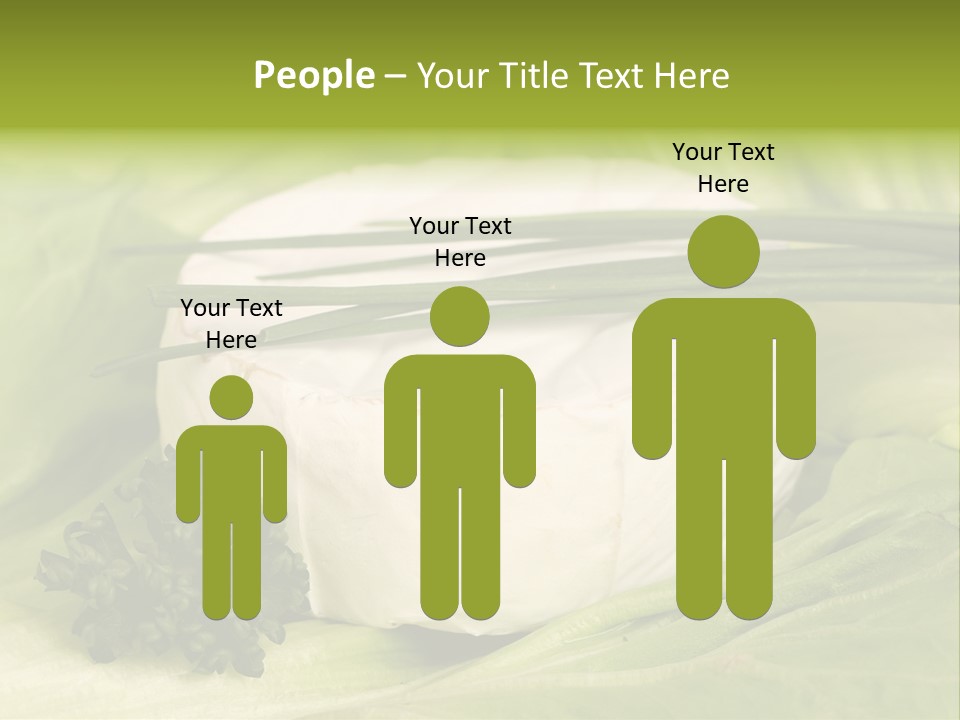 Macro Cargo Salad PowerPoint Template