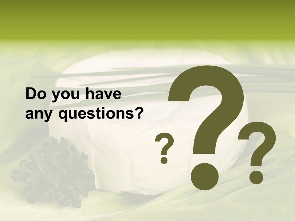 Macro Cargo Salad PowerPoint Template