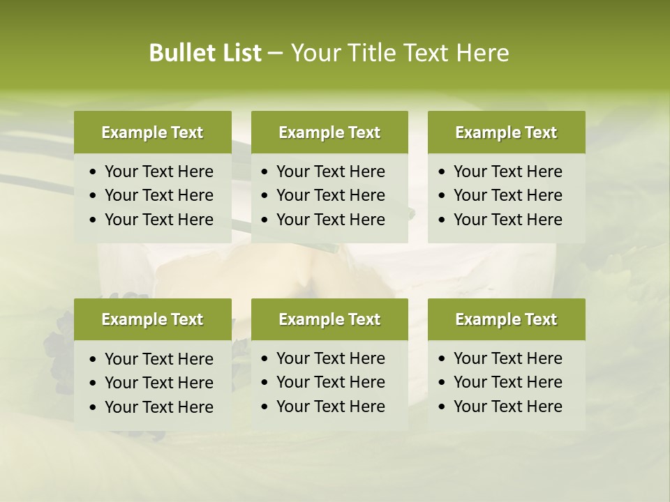Aliment Fat Healthy PowerPoint Template