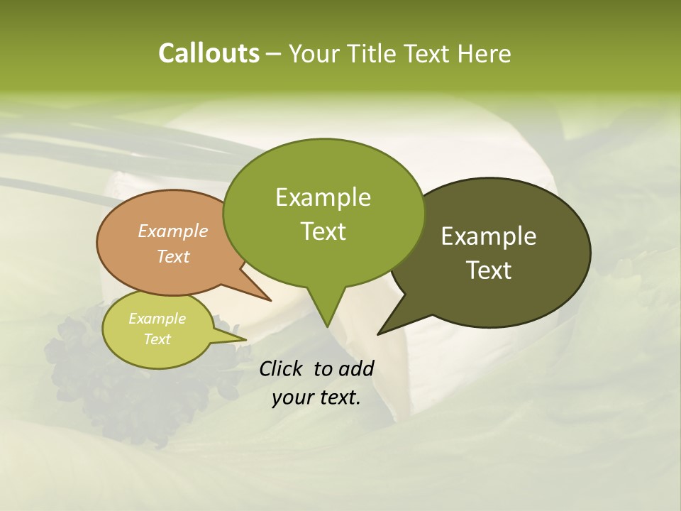 Aliment Fat Healthy PowerPoint Template