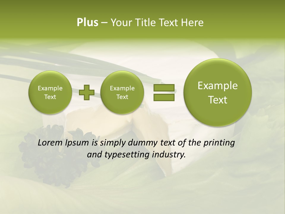 Aliment Fat Healthy PowerPoint Template