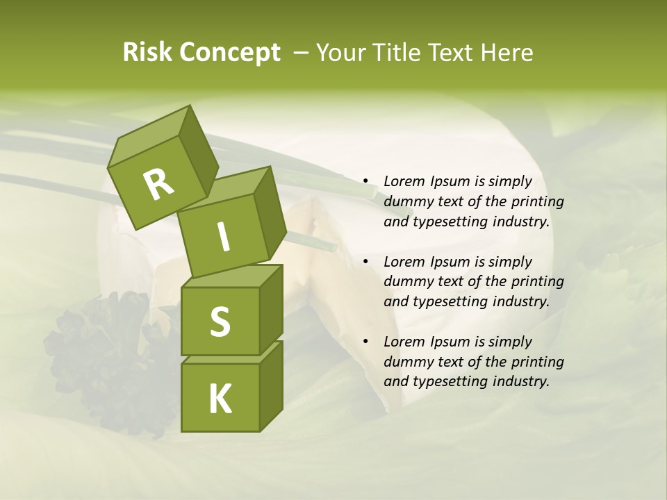 Aliment Fat Healthy PowerPoint Template