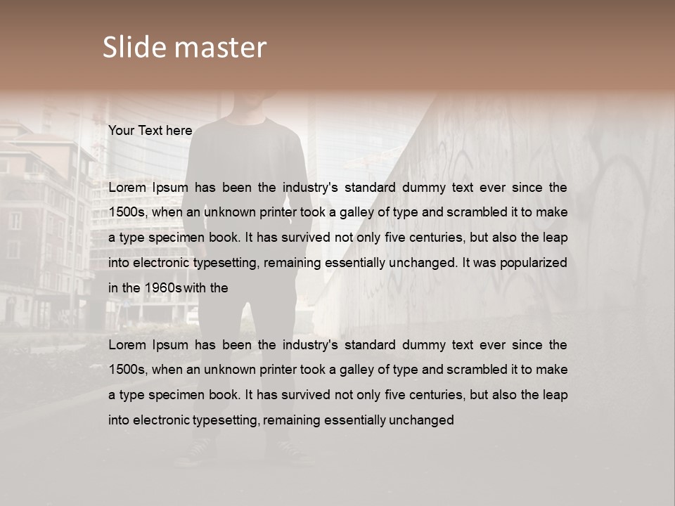 Hat Sport City PowerPoint Template