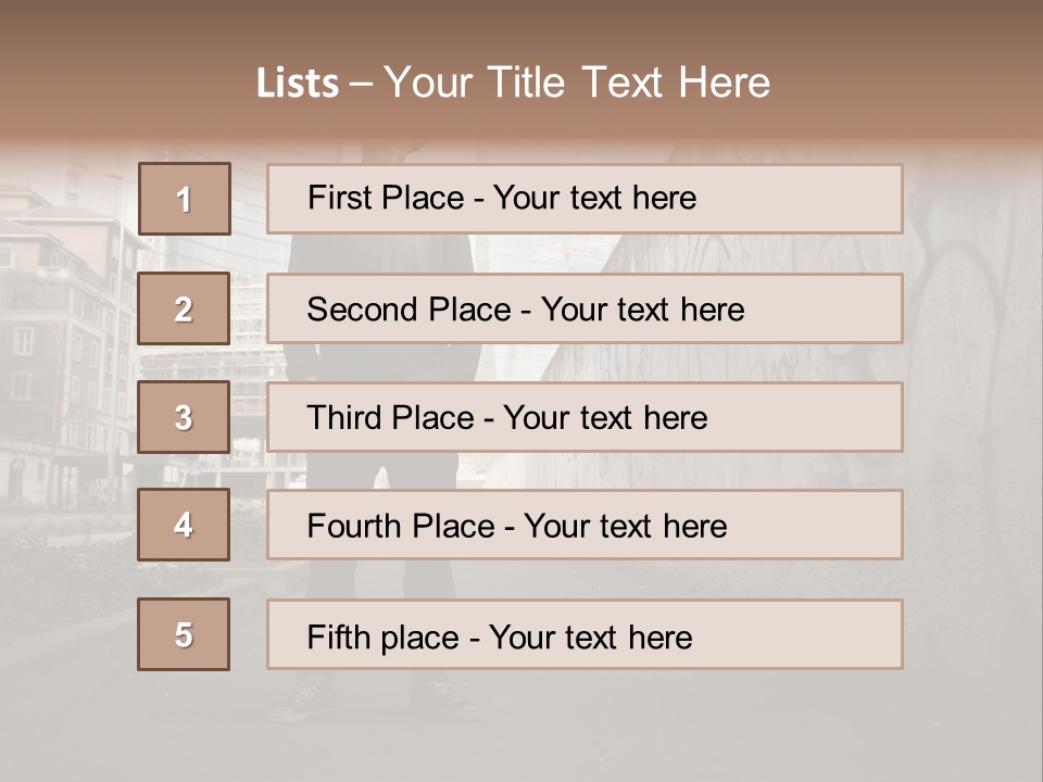 Hat Sport City PowerPoint Template