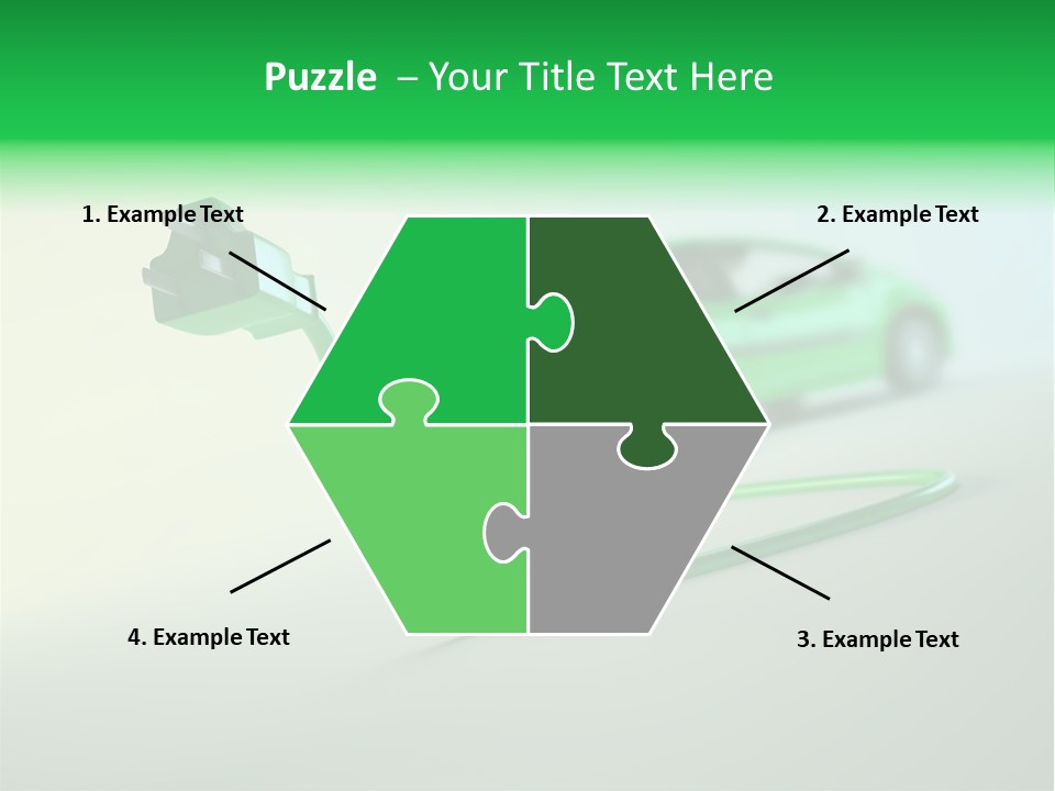Charge Renewable Illustration PowerPoint Template