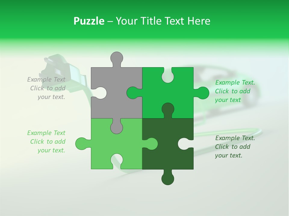 Charge Renewable Illustration PowerPoint Template