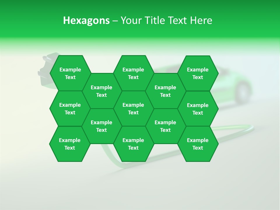 Charge Renewable Illustration PowerPoint Template