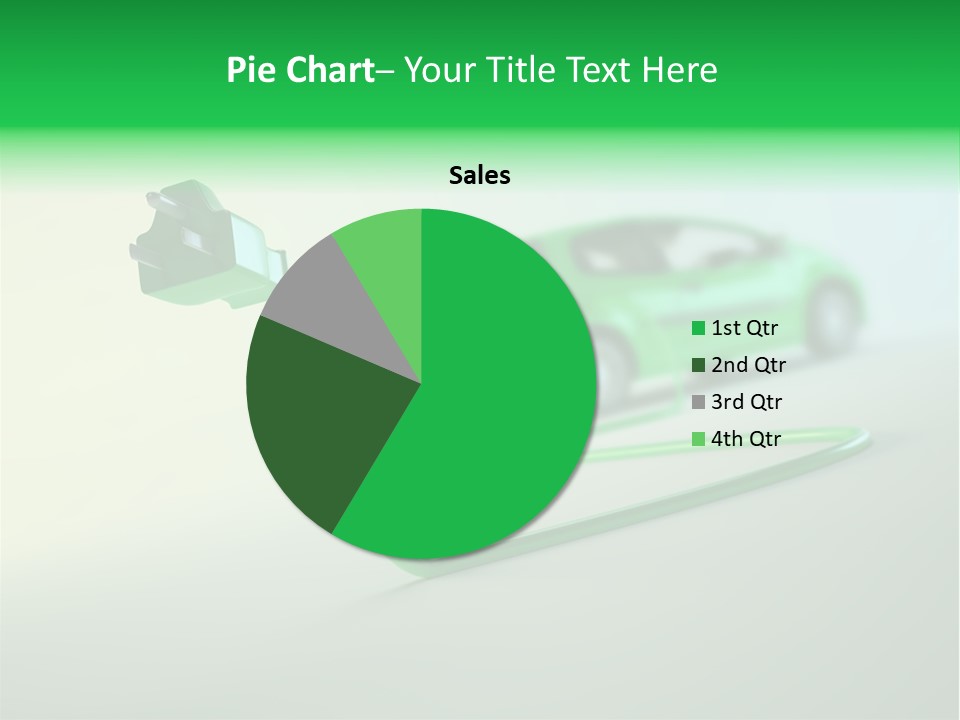 Charge Renewable Illustration PowerPoint Template