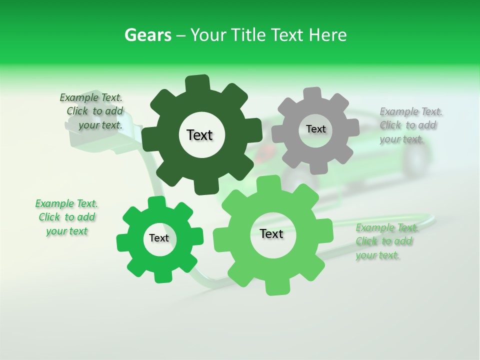 Charge Renewable Illustration PowerPoint Template