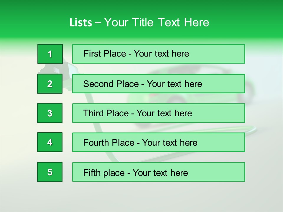 Charge Renewable Illustration PowerPoint Template