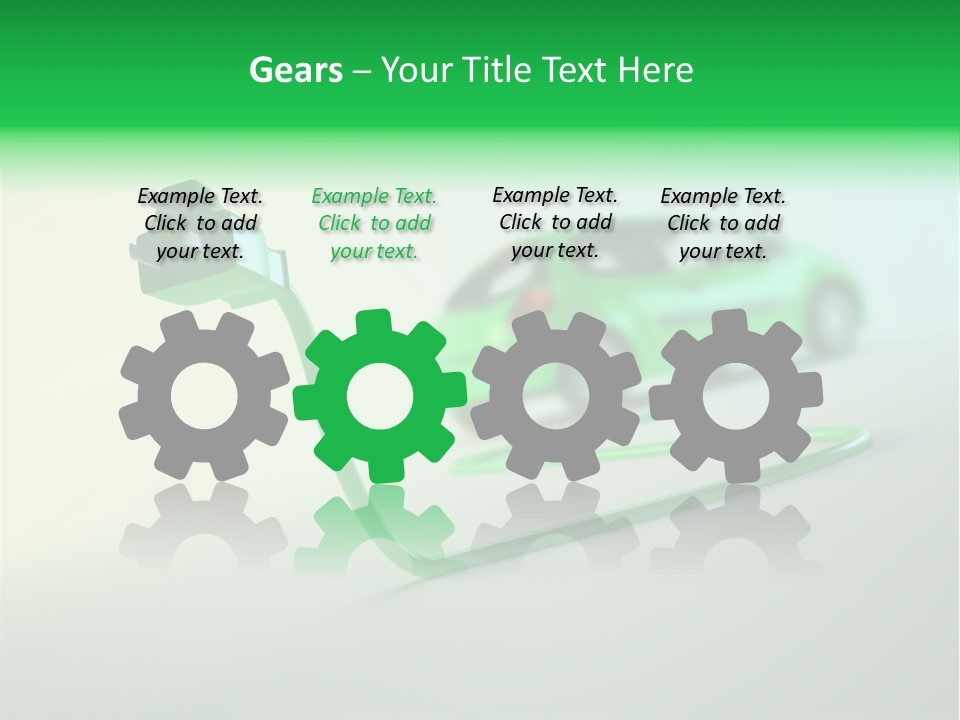 Charge Renewable Illustration PowerPoint Template