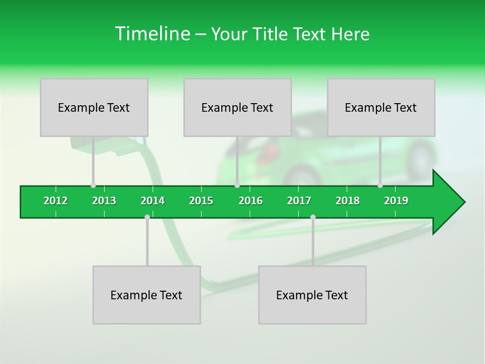 Charge Renewable Illustration PowerPoint Template