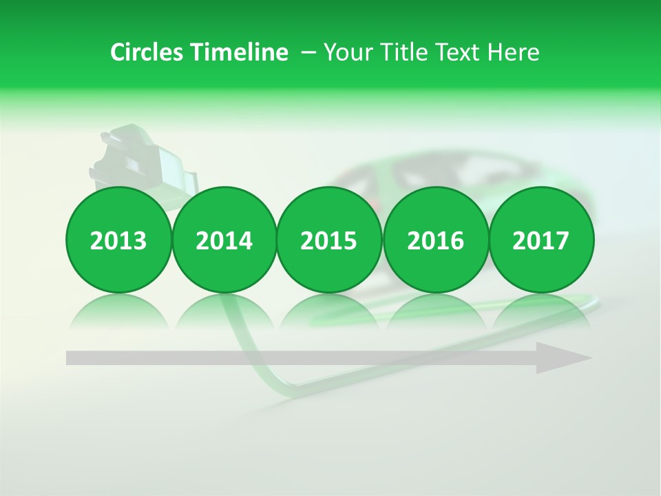 Charge Renewable Illustration PowerPoint Template