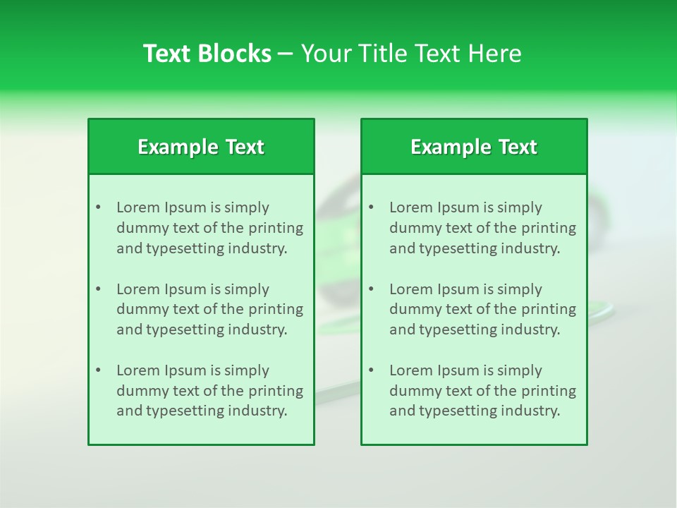 Charge Renewable Illustration PowerPoint Template