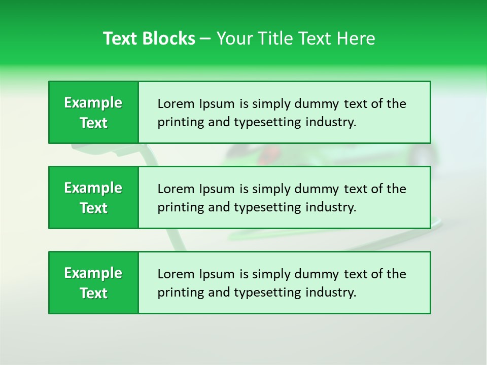 Charge Renewable Illustration PowerPoint Template