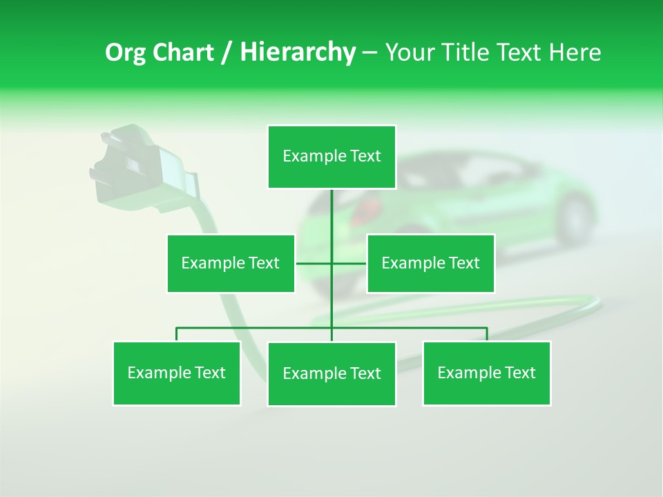 Charge Renewable Illustration PowerPoint Template