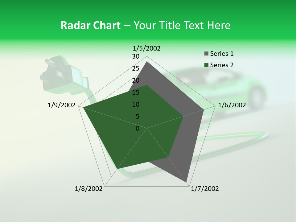 Charge Renewable Illustration PowerPoint Template