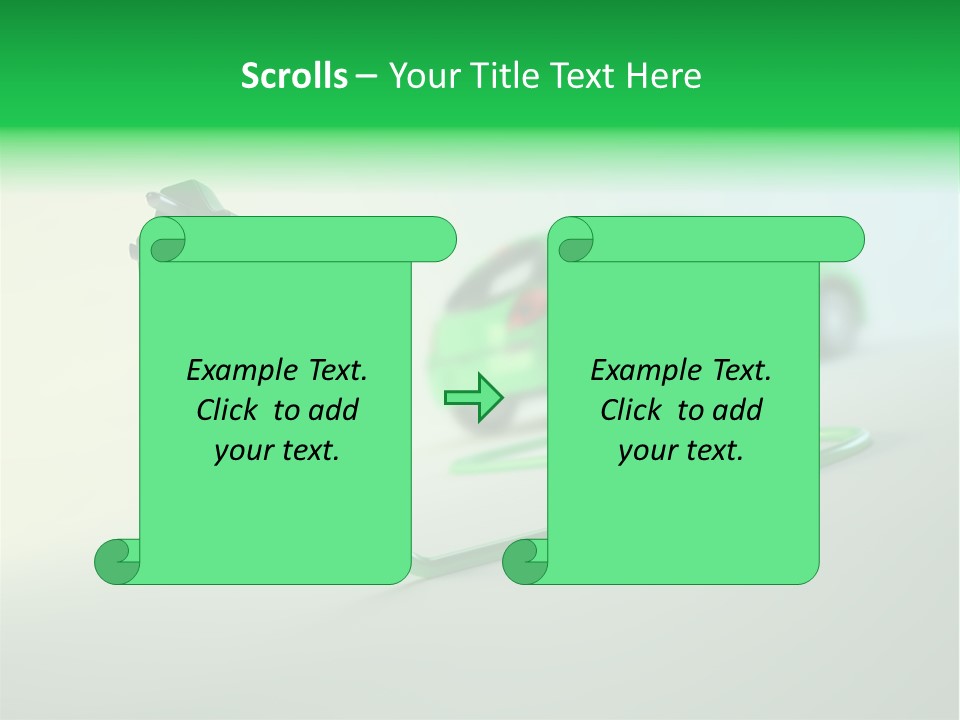 Charge Renewable Illustration PowerPoint Template