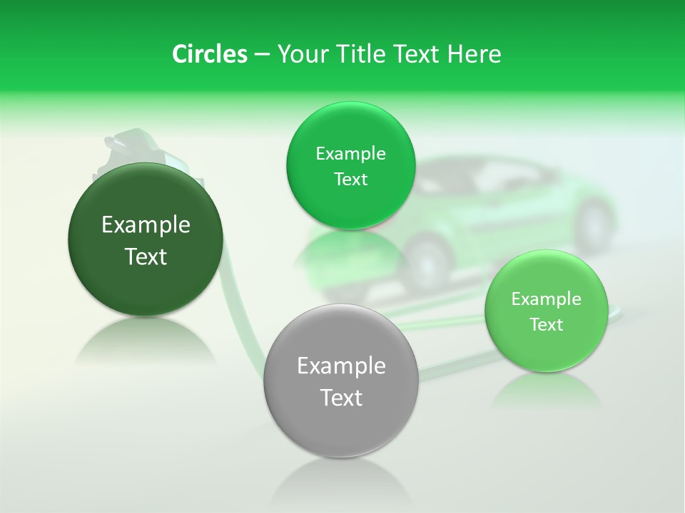 Charge Renewable Illustration PowerPoint Template