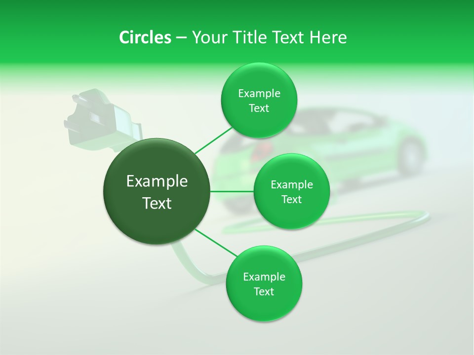 Charge Renewable Illustration PowerPoint Template