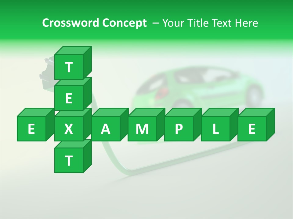 Charge Renewable Illustration PowerPoint Template