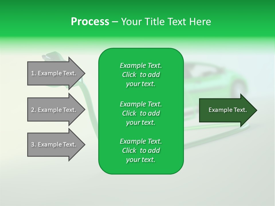 Charge Renewable Illustration PowerPoint Template